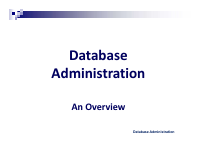 6.1 Database Admin - Overview.pdf